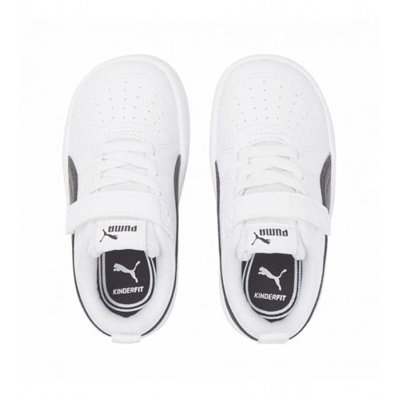 Championes Puma Rickie de Niños - 384314-03 Blanco-negro