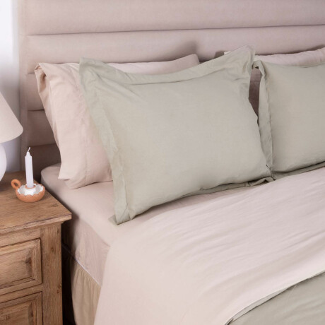 SET DE ACOLCHADO 1 PLAZA POLIESTER PREWASHED