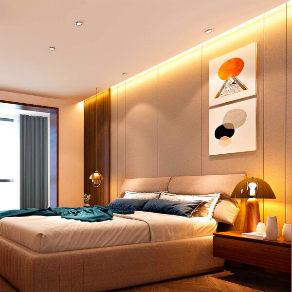 Cinta Neón Led Luces Manguera Tira Flexible 5m Decoración Variante Color Amarillo