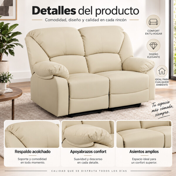 Sillón 2 Cuerpos Reclinable Lk-512 Olt OLT SILLON MASAJEADOR 2 CUERPOS LK-512