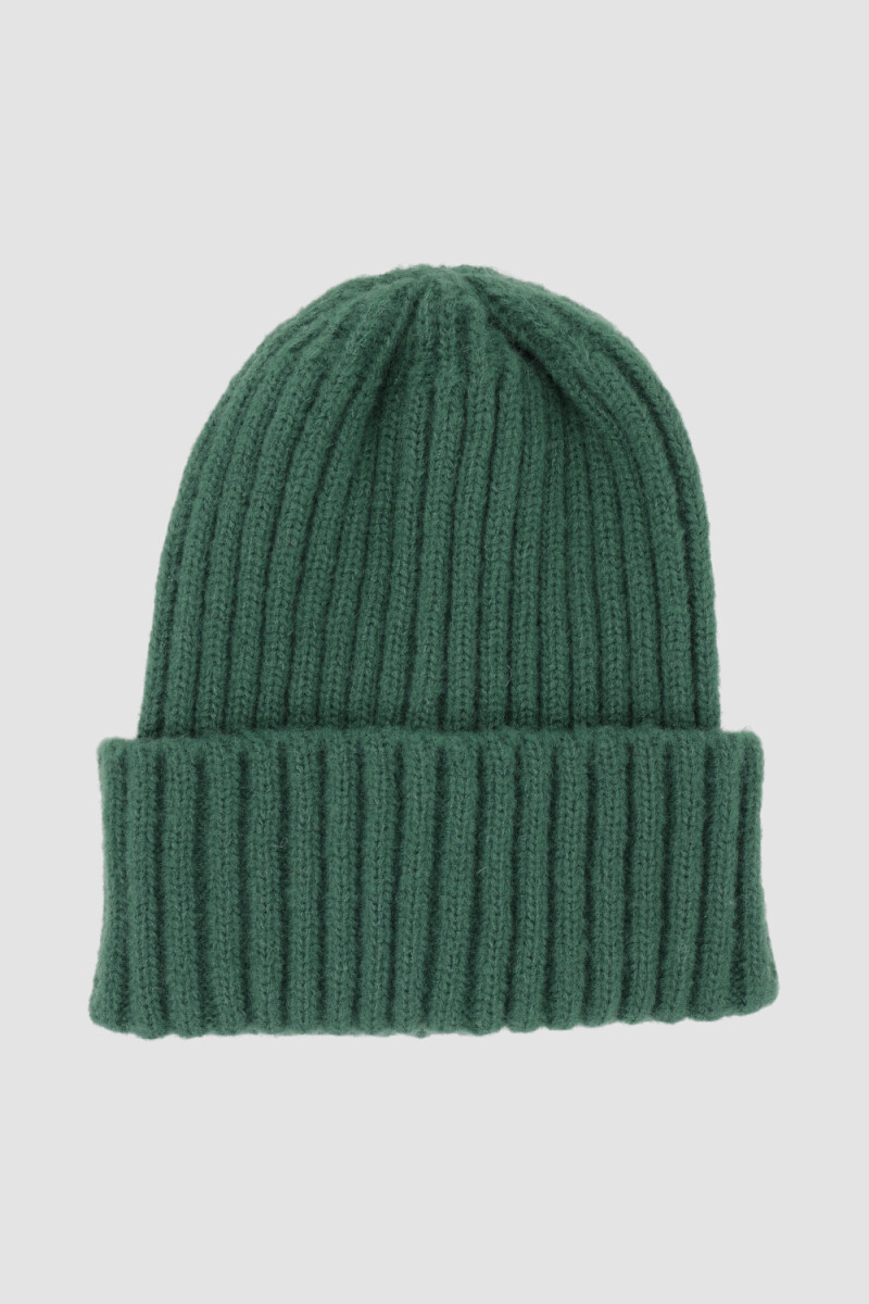 Gorro rubber <br /> infantil - Verde oscuro 