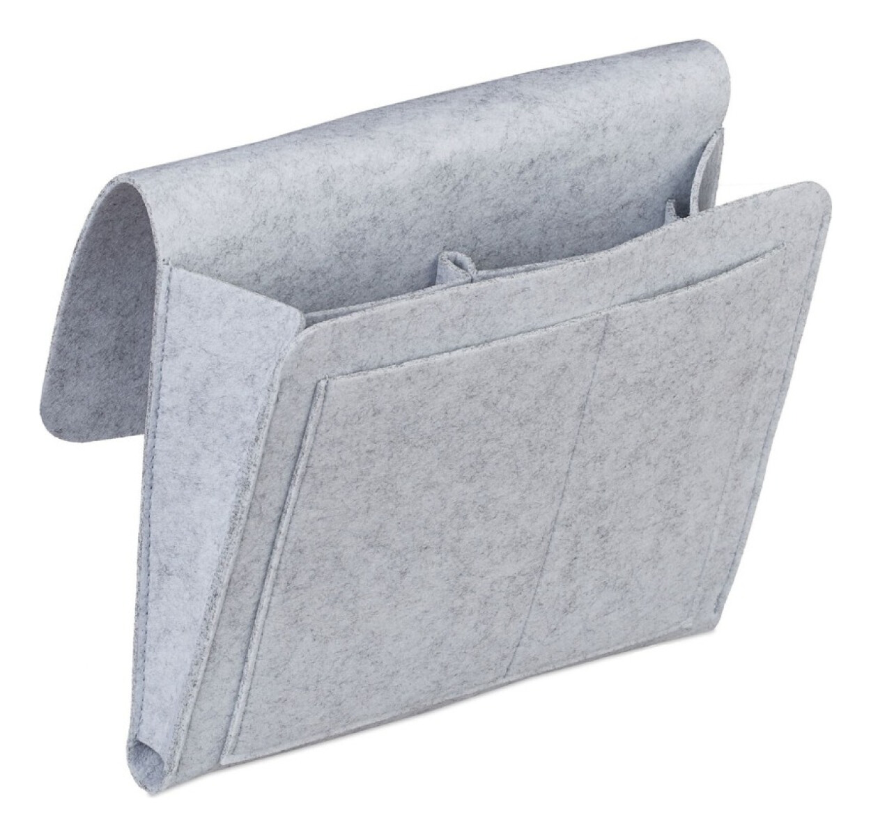 Sobre Organizador Multiuso De Fieltro Gris - Gris 