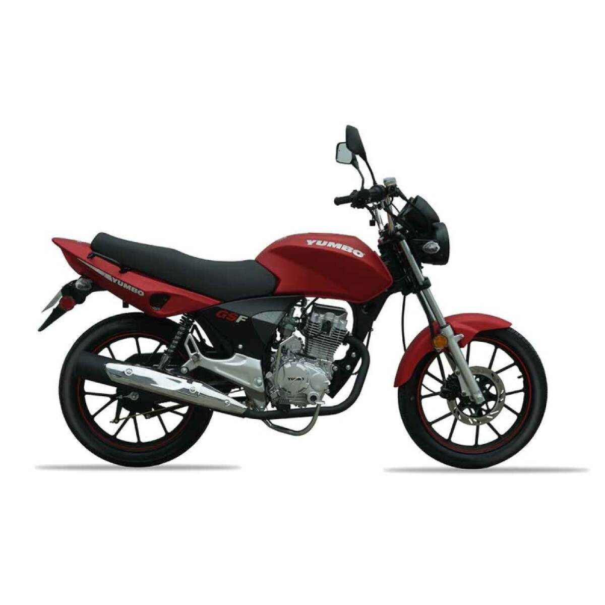 Moto Yumbo Calle Gs125 F - Rojo Mate 