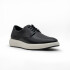 Zapato con cordón - Casual CUERO PELICA PRETA PRETA