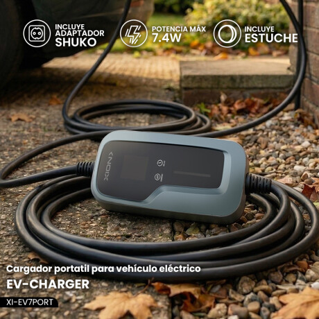 cargador de auto eléctrico portátil COLOR UNICO