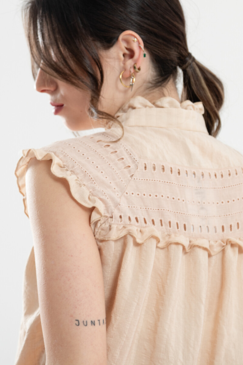 CAMISA DIVA BEIGE