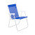 Silla Plegable de Aluminio 1 Posición AZUL