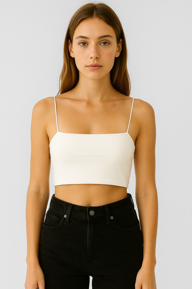 Tops Poppay - Blanco 
