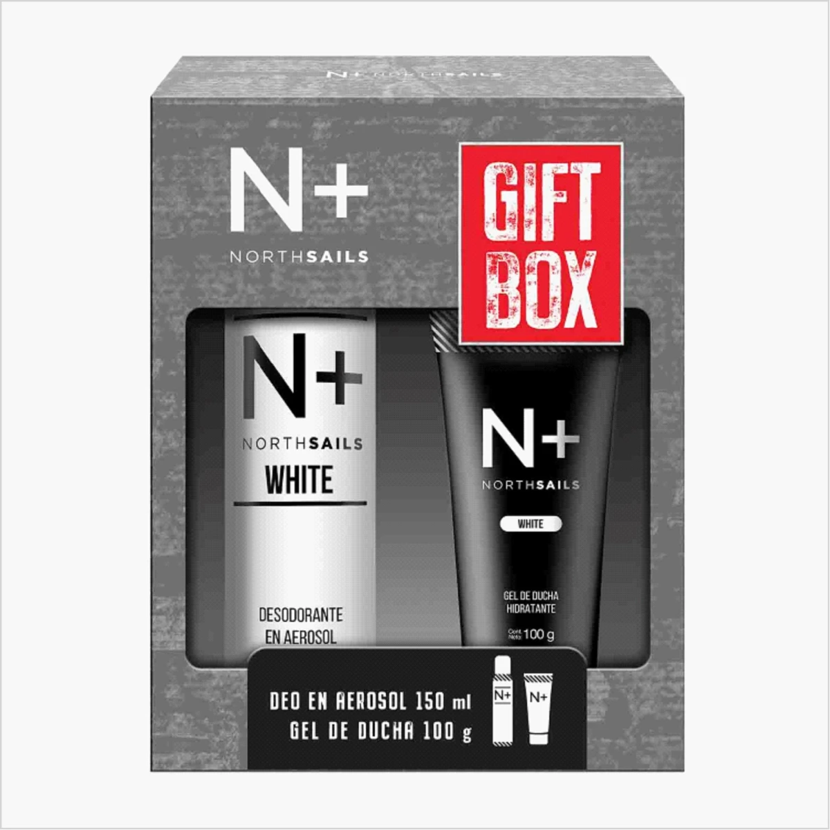 Pack N+ White Desod. Aerosol 150 