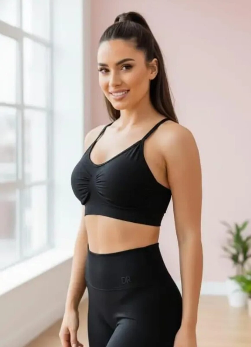 0765 top microfibra - Negro 