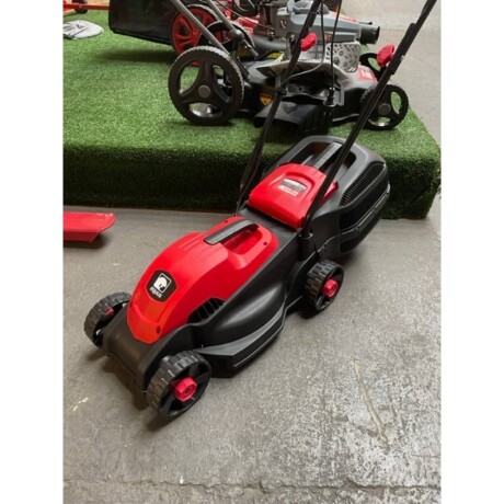 Cortadora de Césped Eléctrica con Bolsa Recolectora de 1200W ROJO