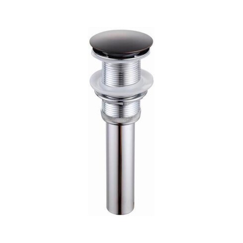 Valvula Popup Sin Desborde De Ac Inox En Negro Mate 000