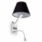 ARTEFACTO VASCA SERIES CON LUZ<br /> PARA PARED Luminaria de Pared Vasca Series Negra