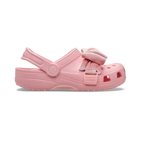 Crocs Classic Velvet Bow Clog K - Niños más de 5 años Powder Pink