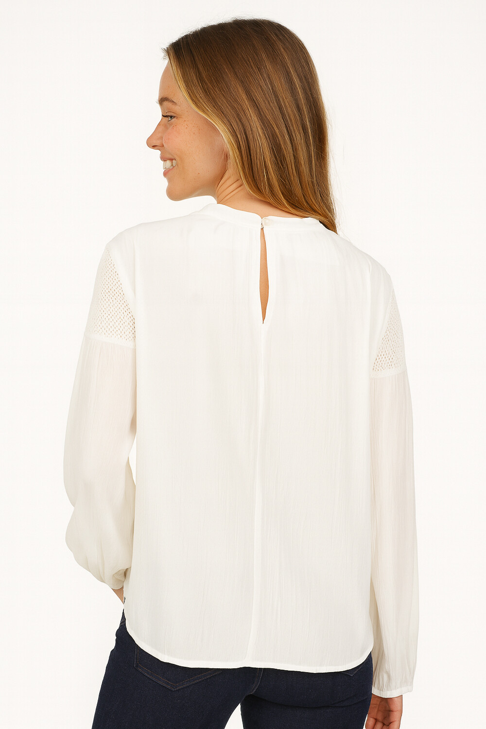 Blusa Jazmín Marfil / Off White