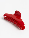 Broche Acrilico Rojo Medio