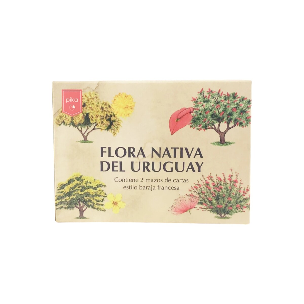 Juego de cartas Flora nativa del Uruguay 