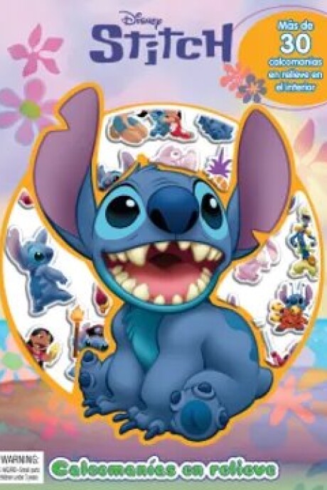 CALCOMANIAS EN RELIEVE - DISNEY STITCH CALCOMANIAS EN RELIEVE - DISNEY STITCH