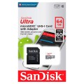 Tarjeta de Memoria MicroSD Clase 10 Ultra con Adaptador SD de 128GB SanDisk Tarjeta de Memoria MicroSD Clase 10 Ultra con Adaptador SD de 128GB SanDisk