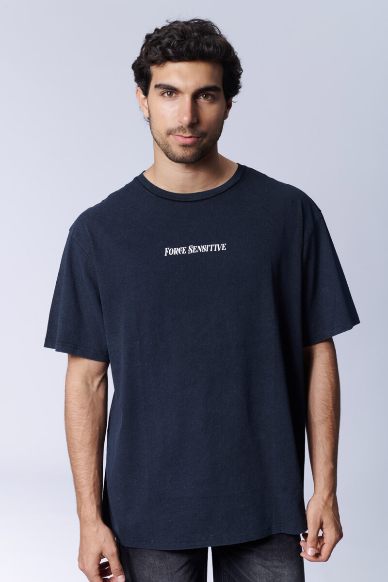 Remera Oversize Star Wars Small Might Negra