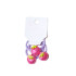 Colitas para el cabello de colores diseño fruta 2pcs Colitas Para El Cabello De Colores Diseño Fruta 2pcs