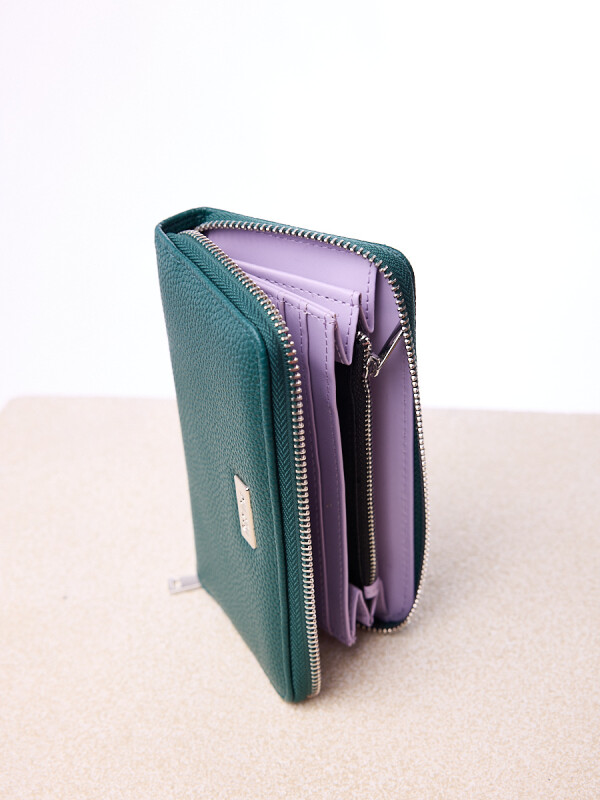 BILLETERA NOVADIW26 RUSTY Verde Oscuro