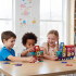 Juego De Construcción Bloques Magnéticos Infantil 58 Piezas Diseño De Colores