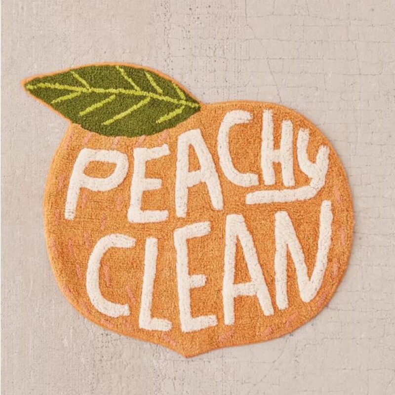 Alfombra de baño Peachy Clean Alfombra de baño Peachy Clean