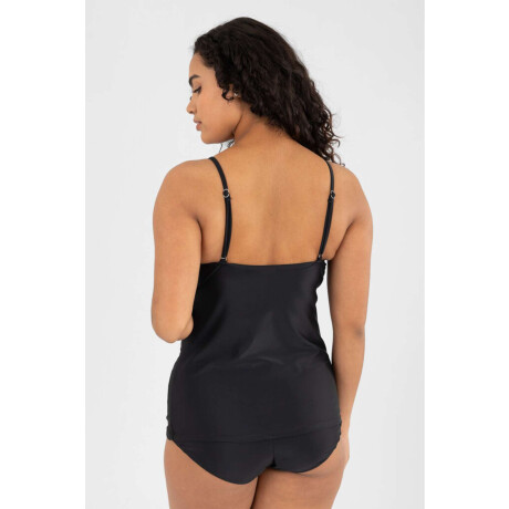 Tank tera evasé Negro