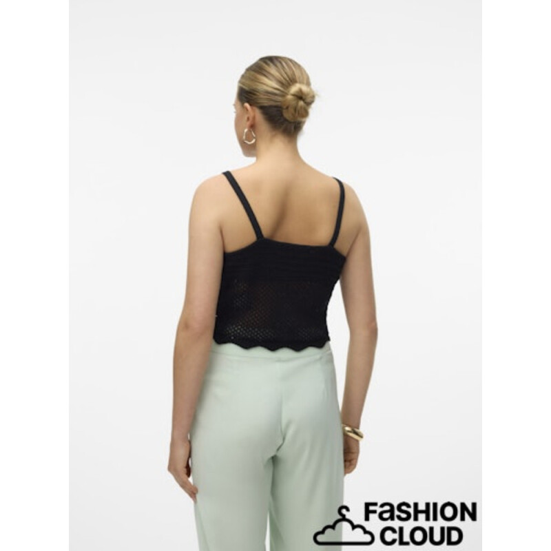 VMBORABORA STRAP CROP TOP GA BLACK