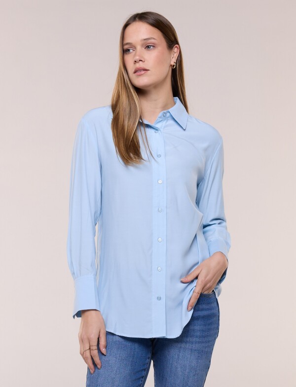 Camisa Clasica CELESTE