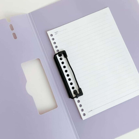 Tabla tipo carpeta A4 con tapa colores pastel Verde