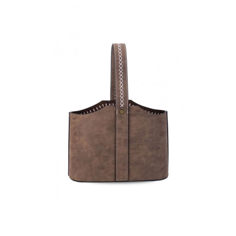 Posatermo Butan C/Costura Artesanal Tabaco