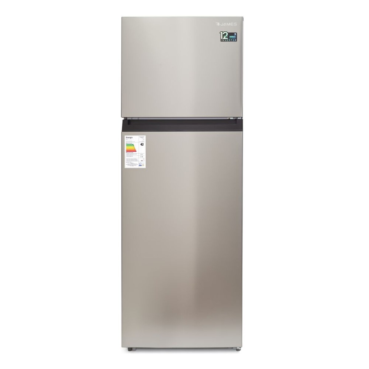 Heladera James RJ 622 inverter inox. 