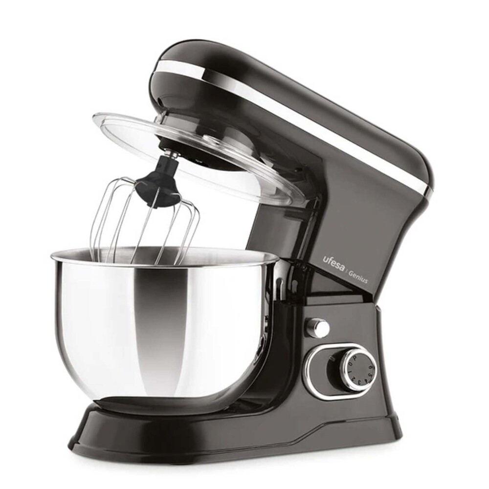 BATIDORA AMASADORA 1200W NEGRO UFESA GENIUS