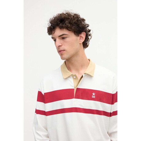 Remera polo Parsons Off white