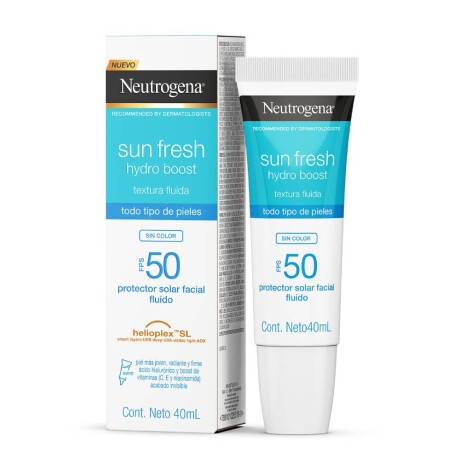 Protector Solar Neutrogena Sun Fresh Hydro Boost FPS50+ 40ml Protector Solar Neutrogena Sun Fresh Hydro Boost FPS50+ 40ml