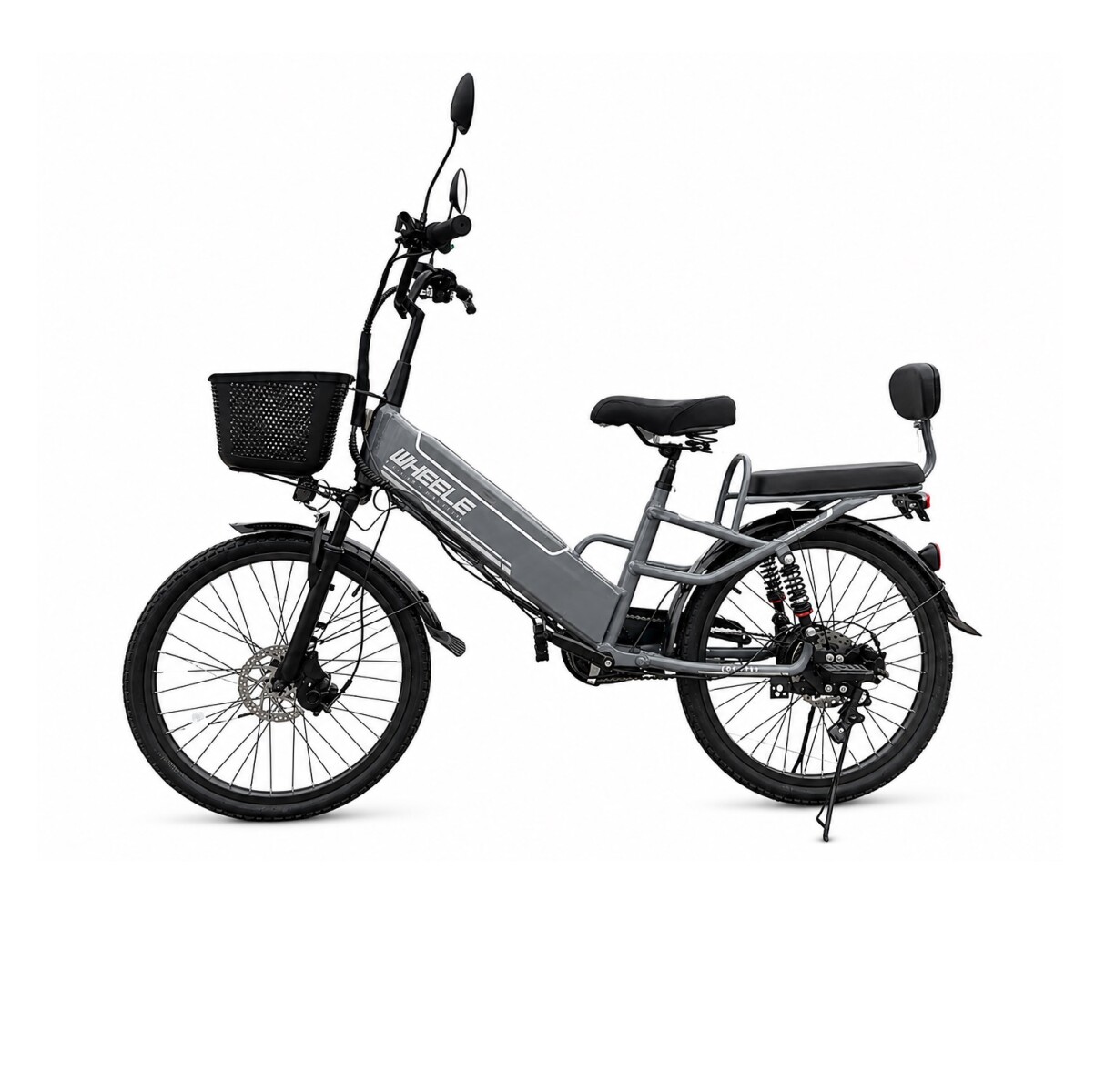 Bicicleta Eléctrica Wheele Country Cargo Grey 20"" 