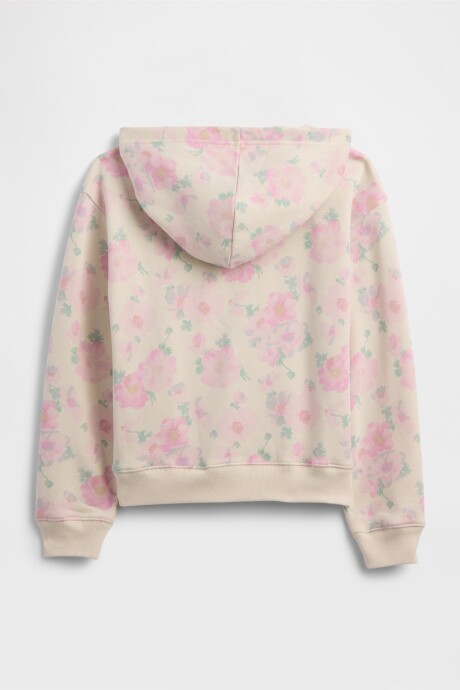 Canguro Con Cierre Logo Gap Niña Pink Floral