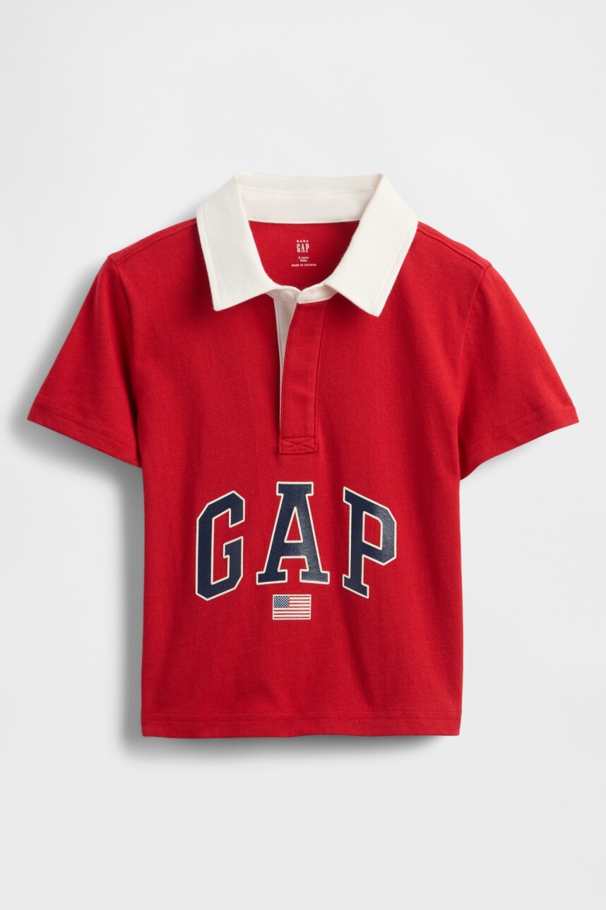 Remera Logo Gap Toddler Niño New Off White