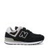 Championes de Niños New Balance Classic 574 Negro - Gris