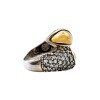 Anillo Varios-Plata y Oro-Piedra Zirconia-AN5588 conpiedra