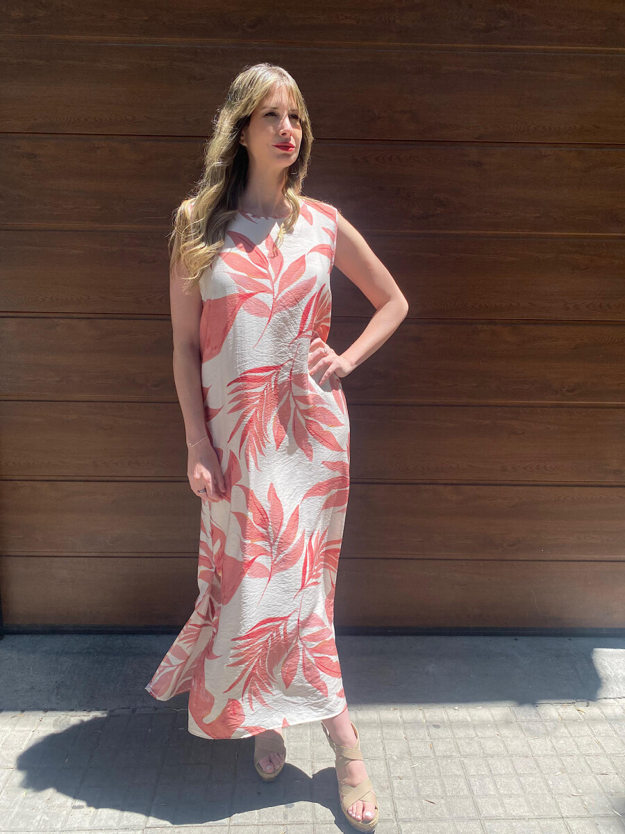 Vestido Capri - Coral 