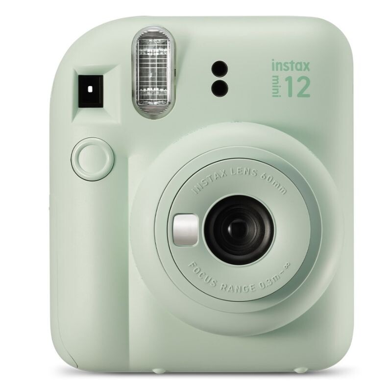 Camara Fujifilm Instax Mini 12 Verde + Albun + Carga10 Camara Fujifilm Instax Mini 12 Verde + Albun + Carga10