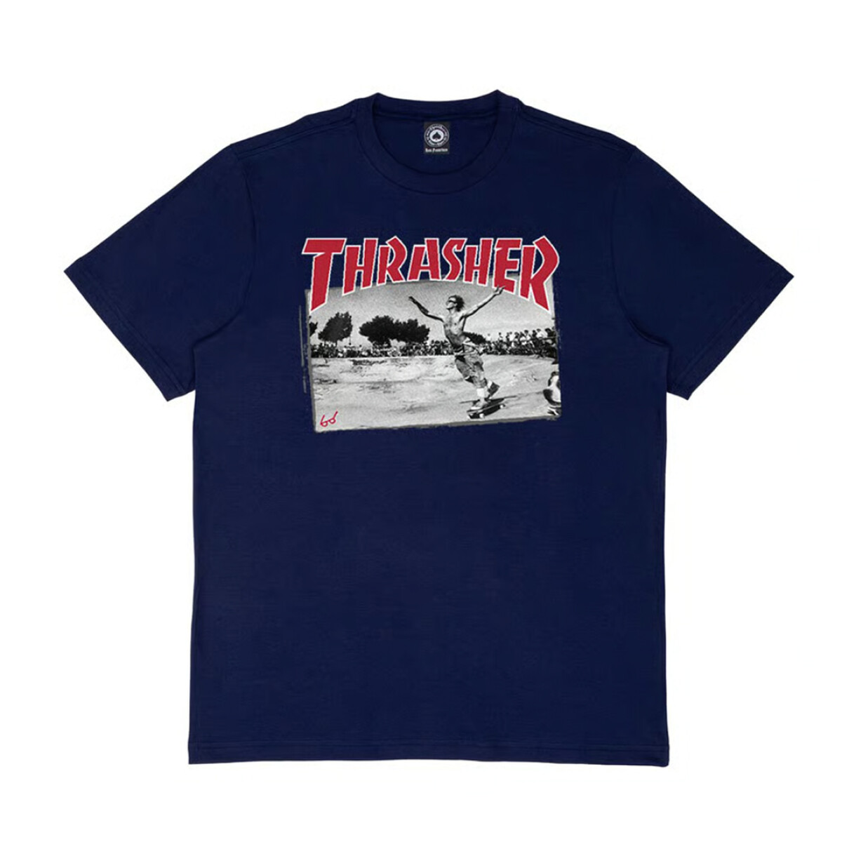 Remera Thrasher Jake Dish - Azul 