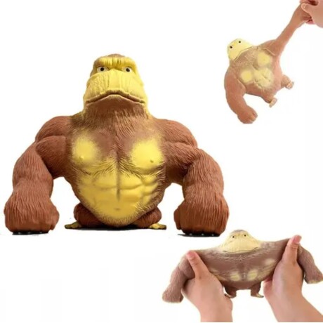 Juguete Antiestrés Gorila Pequeño con Arena 9 cm 001