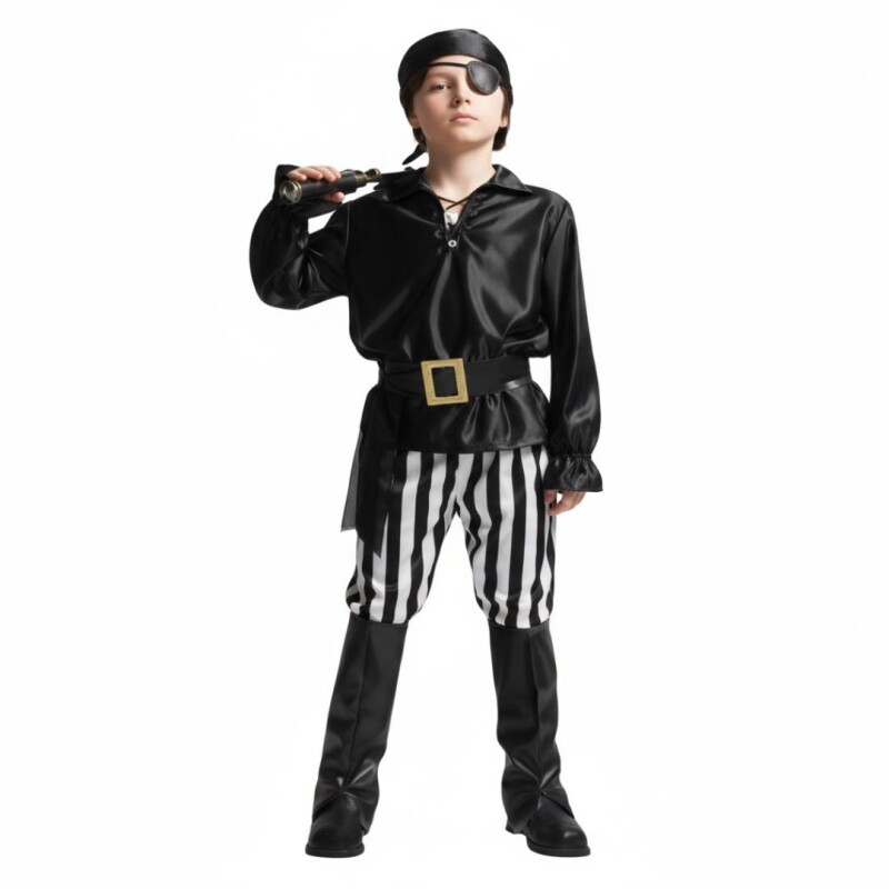 Disfraz Infantil Pirata- Talle L N/a
