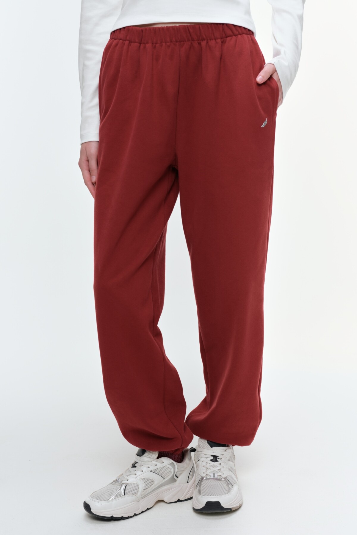 Pantalón Evie Burdeos