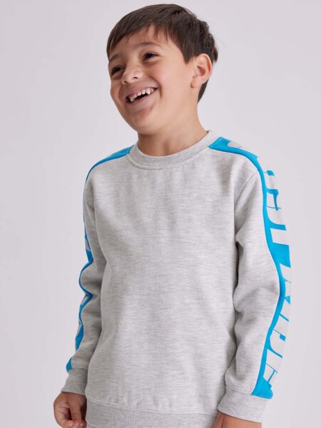Buzo deportivo Gris Melange