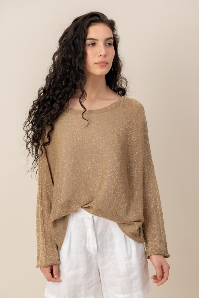 Sweater Nube - Oro 